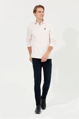 U. S. Polo Assn / Мужской свитшот цвета экрю - U.s. polo assn фото 4