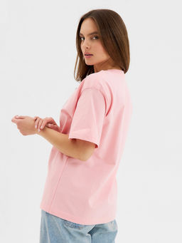 Футболка женская KAFTAN: Prosecco, розовая, размер 44-46