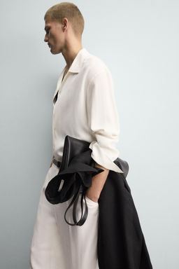 RELAXED FIT FLOWING SHIRT - Zara фото 5