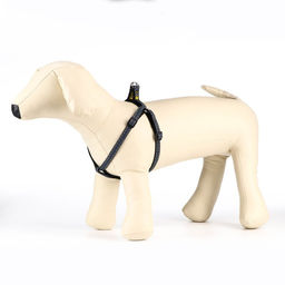 Шлейка Джинс, чёрный подклад, ширина 1 см, ОШ 25-40 см, ОГ 25-40 см - Пижон фото 3