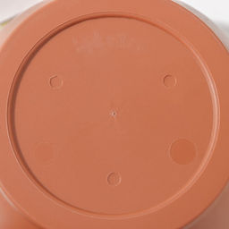 Горшок для цветов с поддоном «Антик», 3,6 л, d=22 см, пластиковый, цвет терракотовый