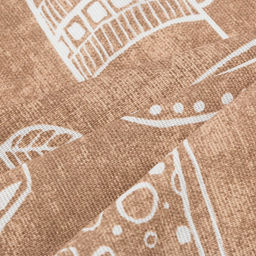 Скатерть Доляна Cup of tea 180х144 см, 100% хлопок, 164 г/м2  фото 3