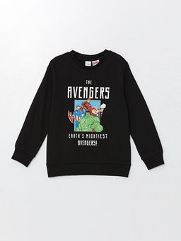 Bisiklet Yaka Hulk Bask?l? Erkek ?ocuk Ti??rt