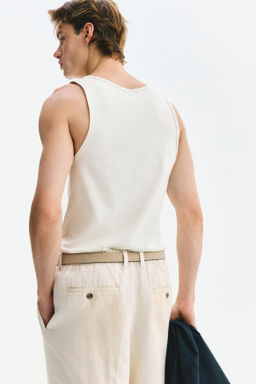 Camiseta sin mangas en canal? Slim Fit - H&m фото 9