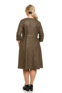 Платье 1126 золотой - Novita фото 5