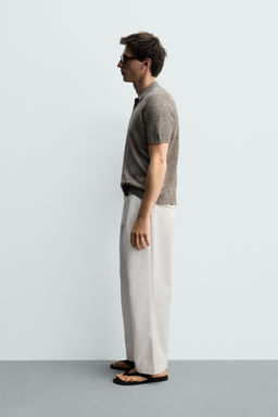 POLO PUNTO RELAXED FIT RAYAS / Rojo