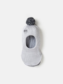 Шлем демисезонный из смесовой шерсти Жемчуг - Bungly фото 5