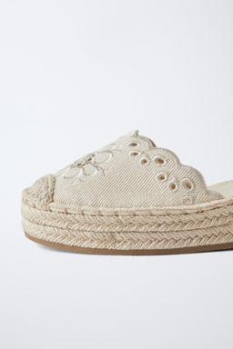 EMBROIDERED ESPADRILLES - Zara фото 11