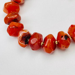 Браслет из Сардоникса 17,5 см