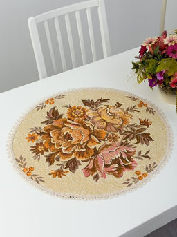 Декоративная салфетка - золотая чаша