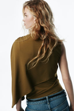 Top con detalle efecto capa - H&m фото 4