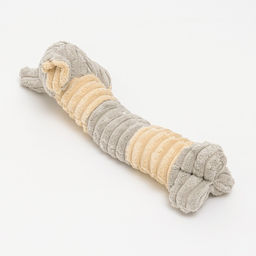 Игрушка текстильная Пес, 24 х 8 см, серый - Пижон фото 2