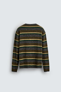 STRIPED JACQUARD CARDIGAN - Zara фото 7