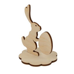 Заготовка для декорирования Mr. Carving КЛ-01 Заготовка на подставке фанера 6 х 9.5 х 9 см зайчик 1
