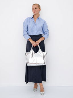 Сумка 98319L silver Velina Fabbiana-Safenta