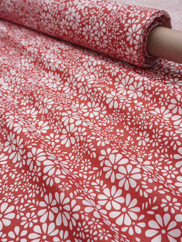 Бязь "Аура" цв.красный, ш.1.5м, хлопок-100%,120гр/м.кв