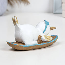 Фигурка полистоун TAKE IT EASY «Пингвин на борде», 14×5.5×7.5 см