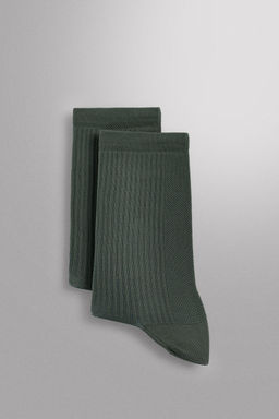 CALCETINES T?CNICOS ENTRENAMIENTO PACK 2 / Verde medio - Zara фото 2
