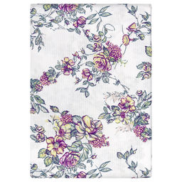 Сиреневый букет К Скатерть 200х145см, длина стола до 160см, на 6-8 персон, хлопок Премиум 186г/м2, Домашняя мода (Россия)  фото 4