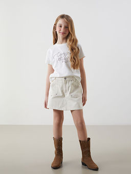 Beli Ayarlanabilir Lastikli K?z ?ocuk ?ort Etek