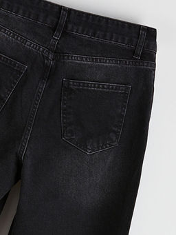 Barrel Fit Kad?n Jean Pantolon