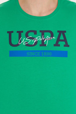 Erkek Ye_il Bisiklet Yaka Ti__rt