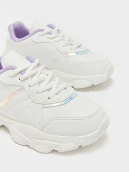 Ba?c?kl? Bask?l? K?z ?ocuk Aktif Spor Ayakkab? - Waikiki фото 3