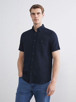 Regular Fit K?sa Kollu Erkek G?mlek