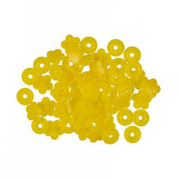 Кнопка Micron POM-12 FL/500 Кнопки пластиковые пластик d 12 мм 500 шт. № 006 желтый