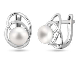 Серьги, жемчуг, Кэти