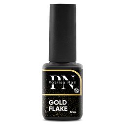 Gold Flake Топ прозрачный с золотыми хлопьями без л/с.