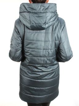ZW-2181-C GRAY/GREEN Куртка демисезонная женская BLACK LEOPARD (100 гр.синтепона) - Fashion фото 6