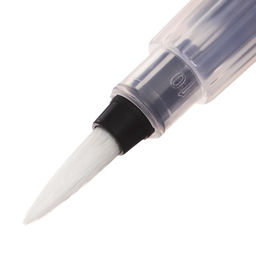 Набор кистей синтетика 10 штук заправленная тушью, 10 цветов