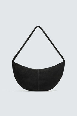 BOLSO HOMBRO PIEL / Negro - Zara фото 3