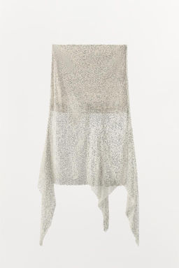 SHIMMER ASYMMETRIC SKIRT - Zara фото 4