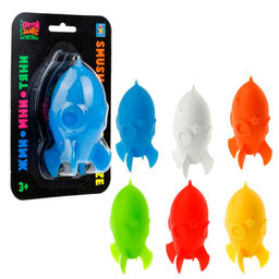 Крутой замес. Игрушка антистресс "Ракета" 11*5cm, 6 цв в ассорт., блист. арт.Т23233