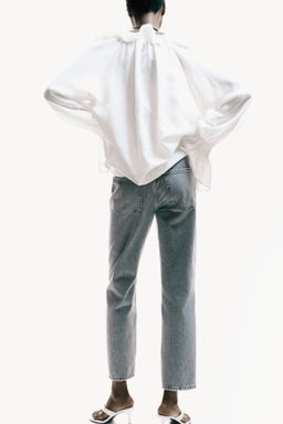 Mom High Waist Ankle Jeans - H&m фото 7