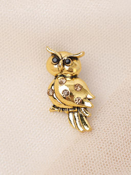 Брошь Сова / 6480 /уп 12/микс