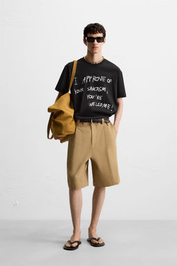 SLOGAN PRINT T-SHIRT