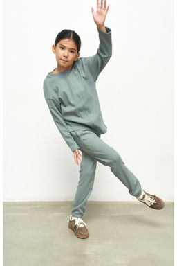 Джоггеры детские Home Серо-ментоловый - Erist store фото 3