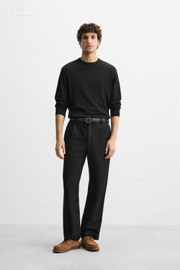 COTTON AND SILK SWEATER - Zara фото 8