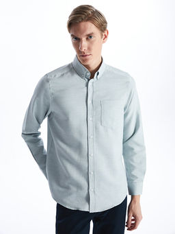 Regular Fit Uzun Kollu Arm?rl? Erkek G?mlek