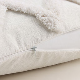 Наволочка декоративная с кисточками SL Home, 45×45 см, хлопок 100 %, белая
