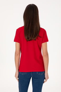 Kad_n K_rm_z_ Basic Polo Yaka Ti__rt Sepette S_rpriz _ndirim - U.s. polo assn фото 5