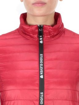 9507 RED Куртка демисезонная женская RIKA (100 гр. синтепон) - Fashion фото 10