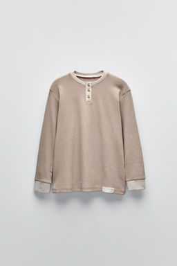 6-14 YEARS/ PLAIN HENLEY PYJAMAS - Zara фото 18
