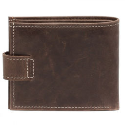Портмоне мужское Croco-ПР-903 натуральная кожа 3 отд, 3 карм, коричневый тем крейзи хорс (220/1) 217432  фото 2