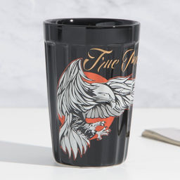 Стакан гранёный керамический True man, 230 мл