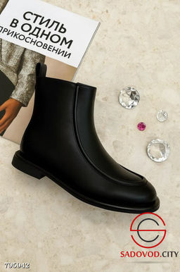 Полусапожки женские демисезонные кожаные - Bruno фото 4