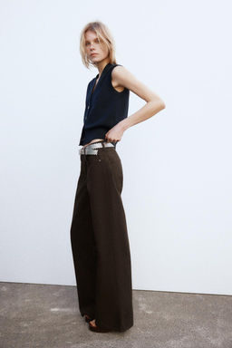 PLAIN KNIT VEST - Zara фото 3